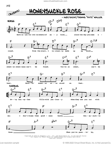 Honeysuckle Rose (arr. Robert Rawlins)