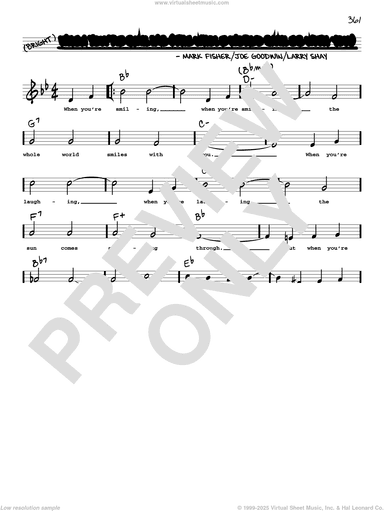 When You're Smiling (The Whole World Smiles With You) (arr. Robert Rawlins)