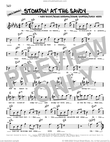 Stompin' At The Savoy (arr. Robert Rawlins)