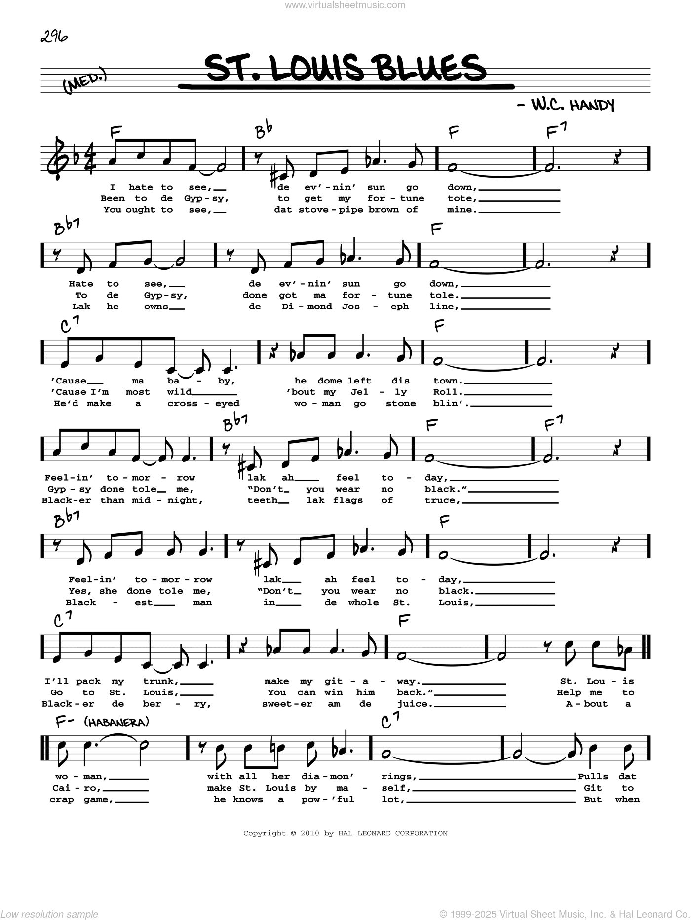 St. Louis Blues (arr. Robert Rawlins)
