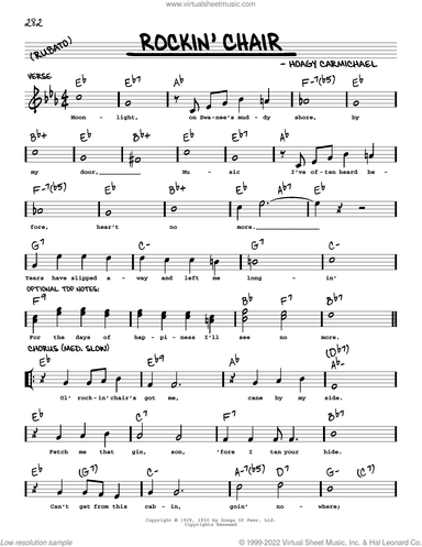 Rockin' Chair (arr. Robert Rawlins)
