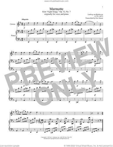 Marmotte, Op. 52, No. 7