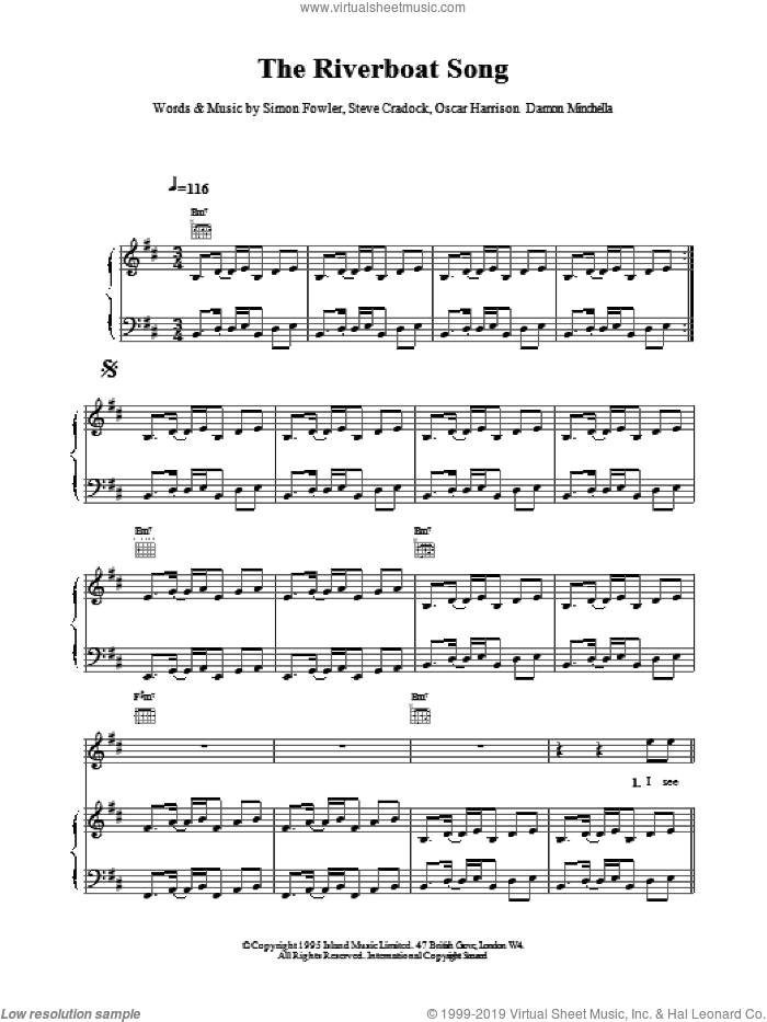 The Riverboat Song