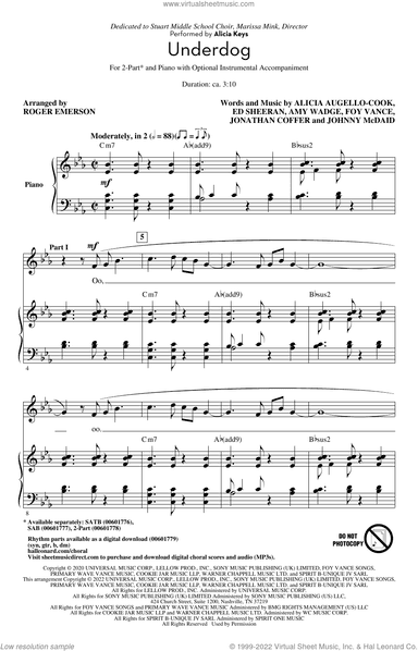 Underdog (arr. Roger Emerson)