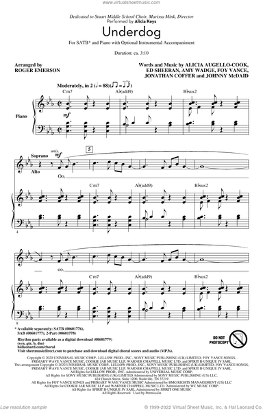 Underdog (arr. Roger Emerson)