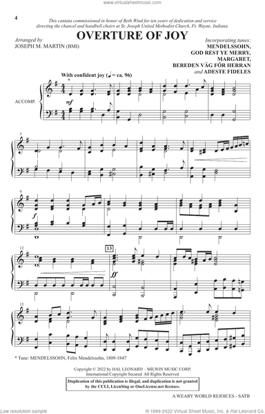 A Weary World Rejoices (A Chamber Cantata For Christmas)