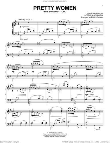 Pretty Women (from Sweeney Todd) (arr. Phillip Keveren)