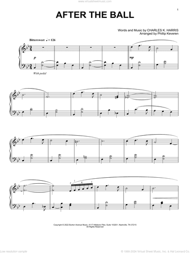 After The Ball (arr. Phillip Keveren)