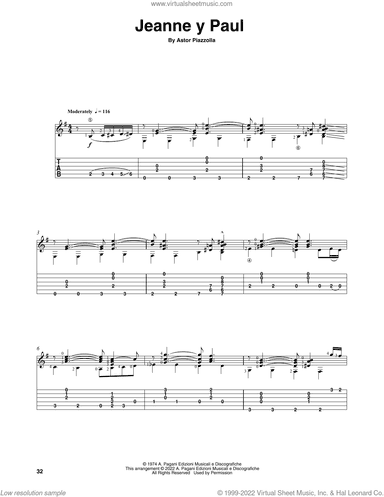 Jeanne Y Paul (arr. Celil Refik Kaya)