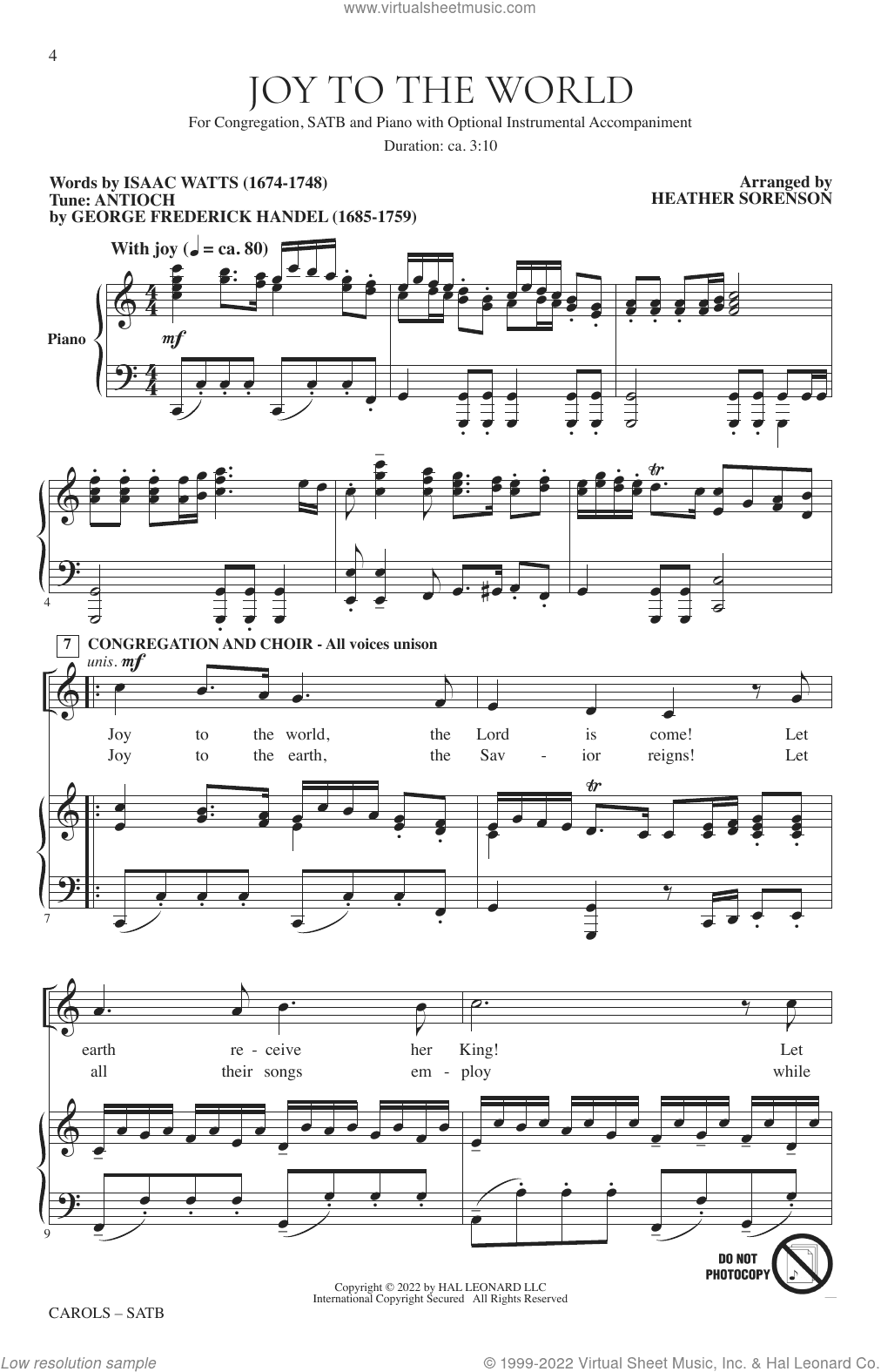 Carols (A Cantata for Congregation and Choir)