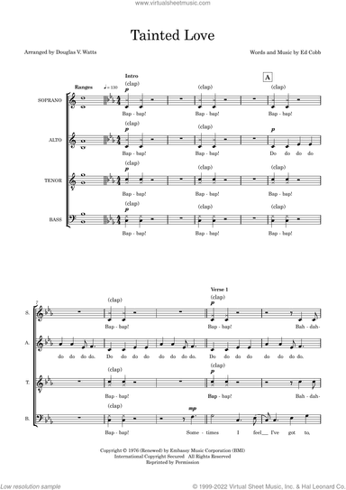 Tainted Love (arr. Doug Watts)