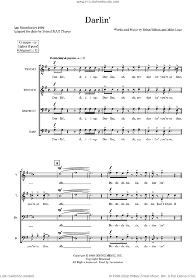Darlin' (arr. Sam Burns)