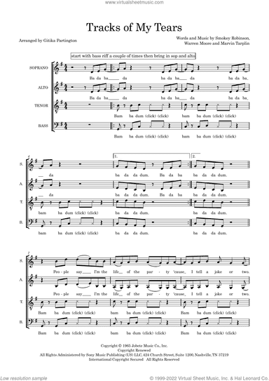 Tracks Of My Tears (arr. Gitika Partington)