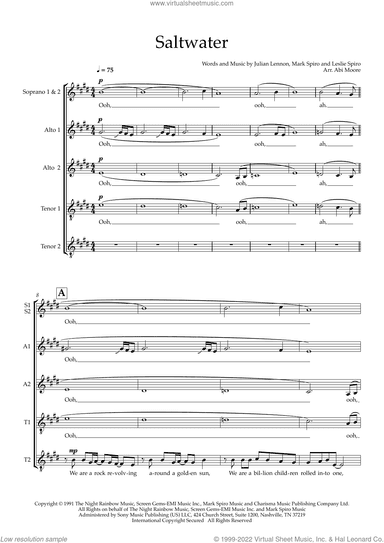 Saltwater (arr. Abi Moore)