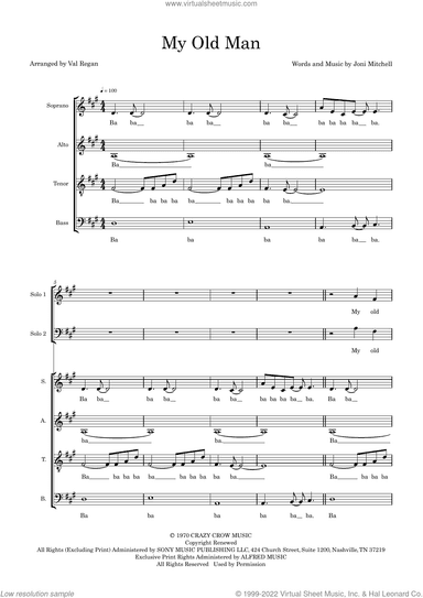 My Old Man (arr. Val Regan)