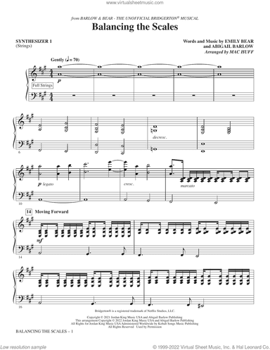 Balancing the Scales (from The Unofficial Bridgerton Musical) (arr. Mac Huff)