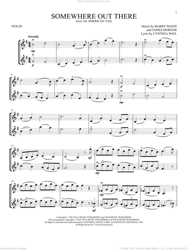 Somewhere Out There (from An American Tail)