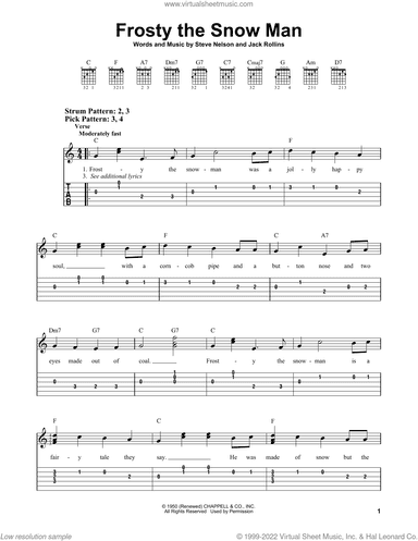 Frosty The Snow Man (arr. Mark Phillips)