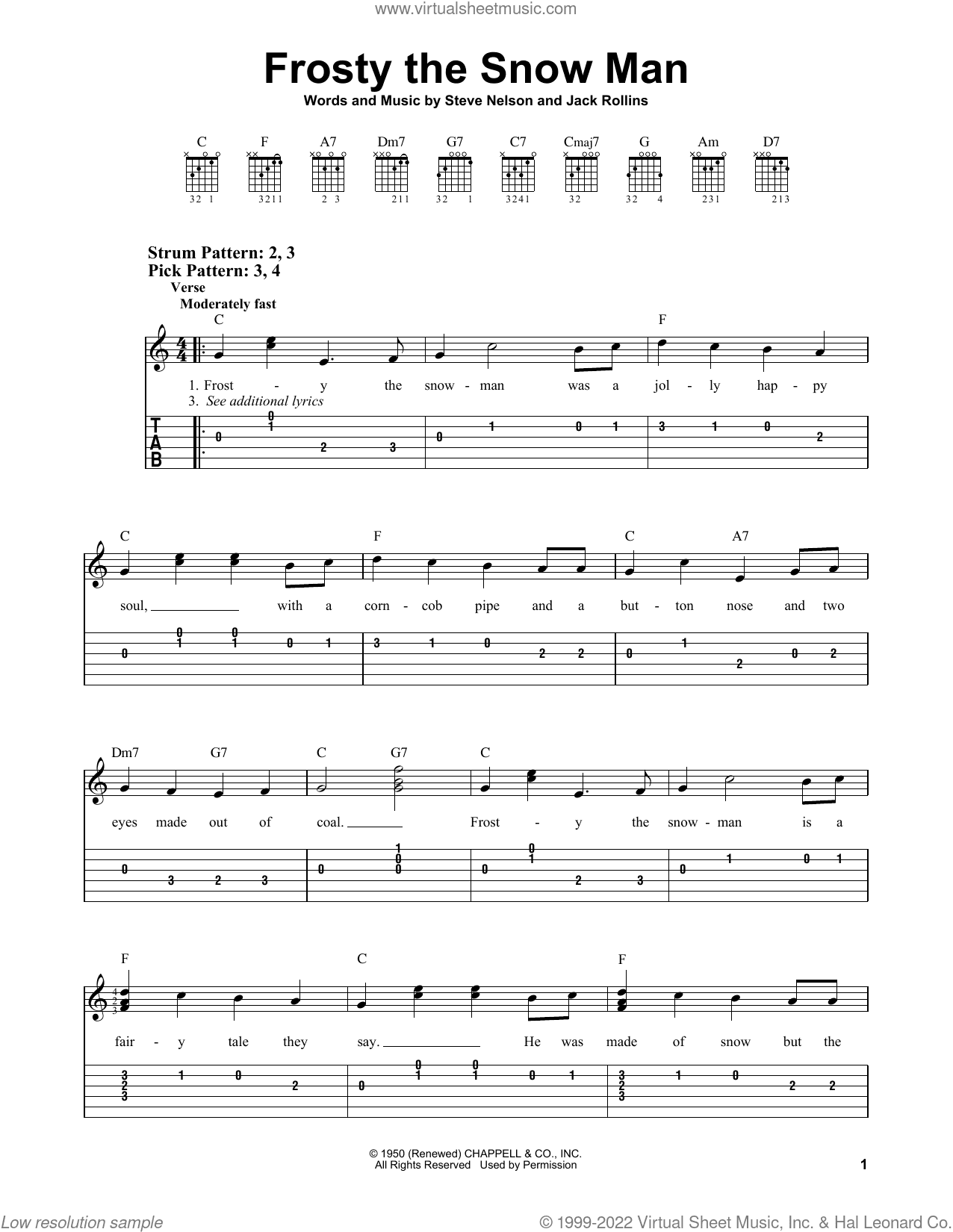 Frosty The Snow Man (arr. Mark Phillips)