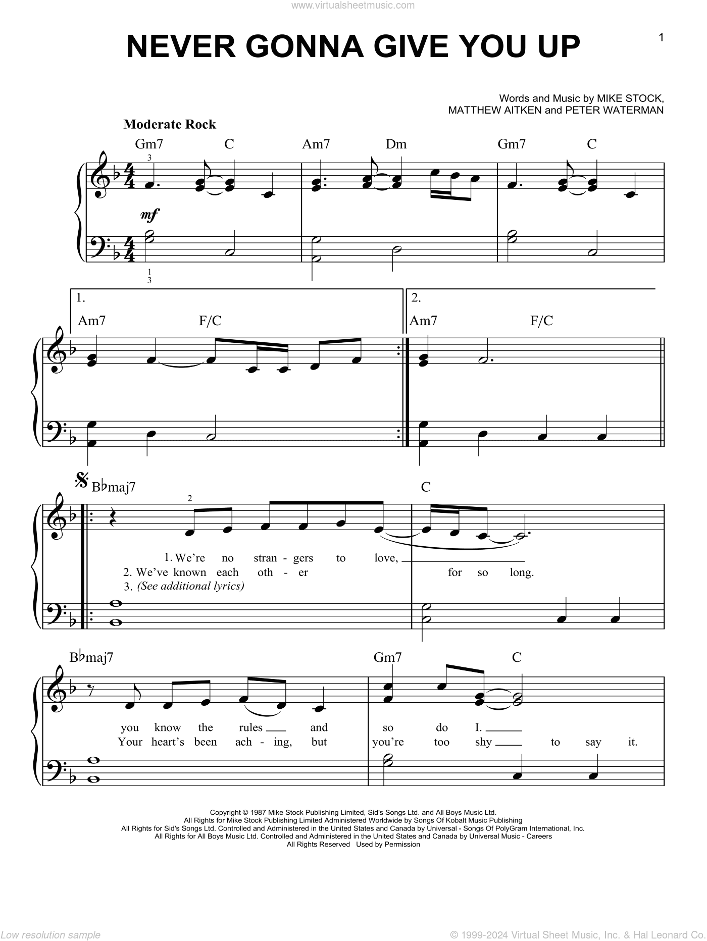 Never Gonna Give You Up