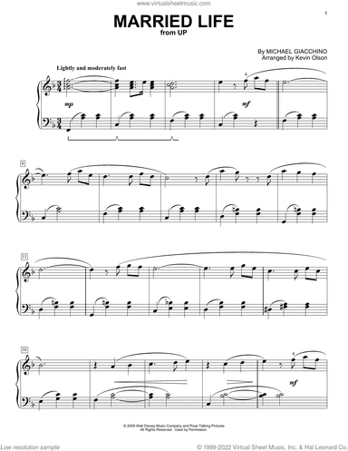 Married Life (from Up) (arr. Kevin Olson)