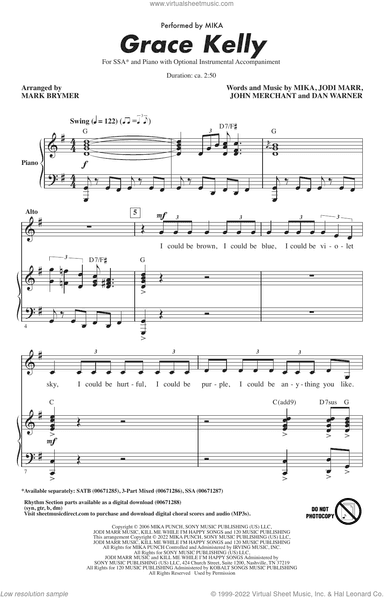 Grace Kelly (arr. Mark Brymer)