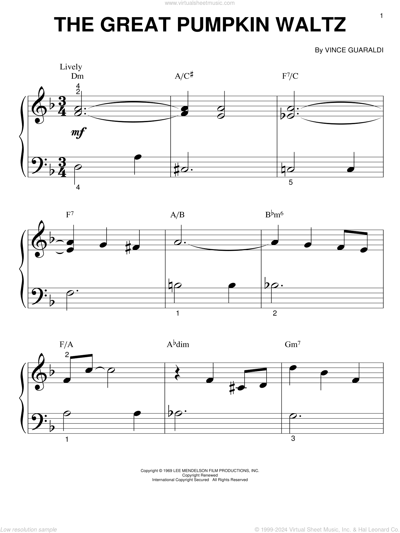 The Great Pumpkin Waltz