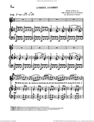 A-Tisket, A-Tasket (arr. David J. Elliott)