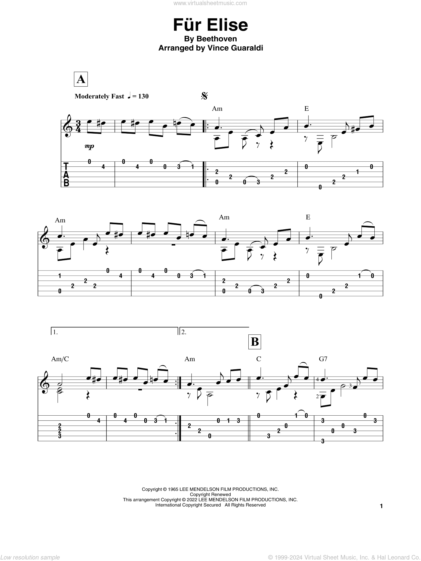 Fur Elise (from A Charlie Brown Christmas)