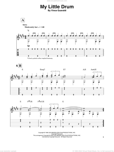 My Little Drum (from A Charlie Brown Christmas)