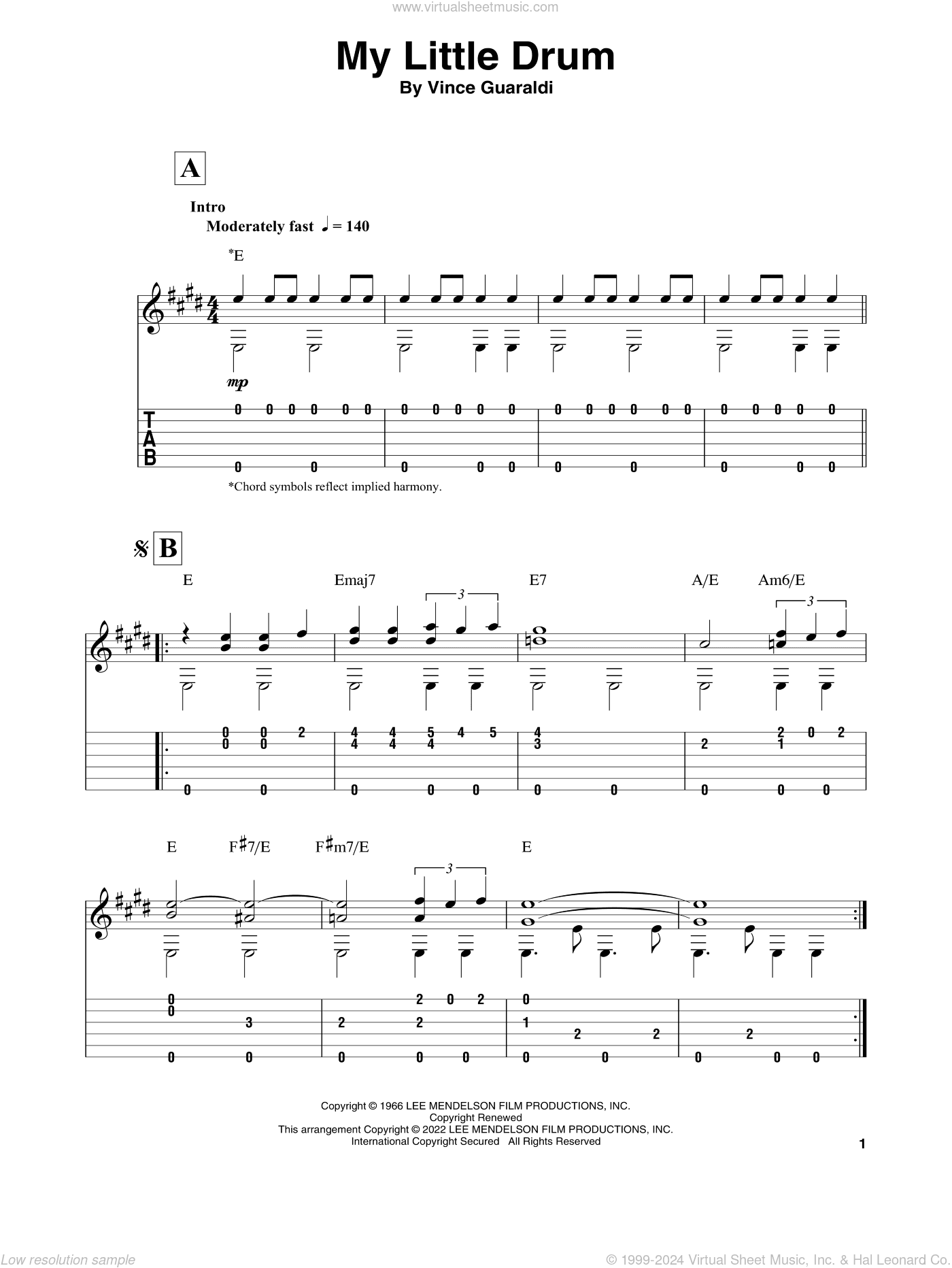 My Little Drum (from A Charlie Brown Christmas)