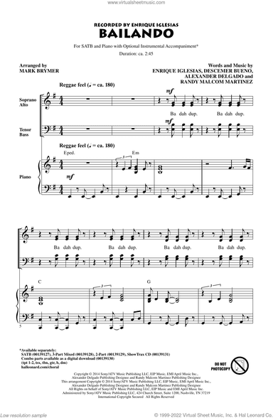 Bailando (arr. Mark Brymer)