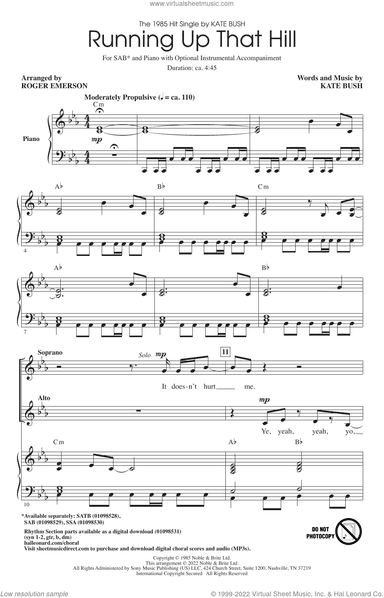 Running Up That Hill (arr. Roger Emerson)