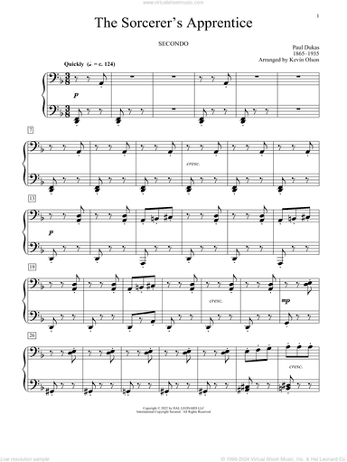 The Sorcerer's Apprentice (arr. Kevin Olson)