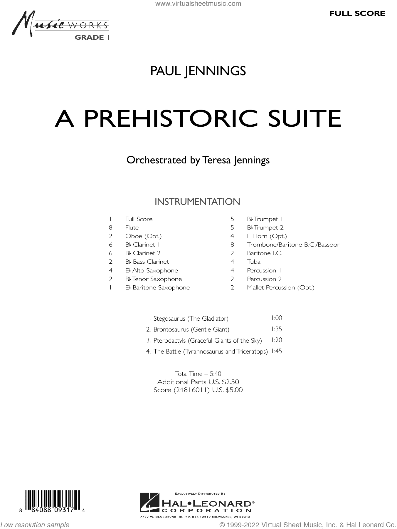 A Prehistoric Suite (COMPLETE)