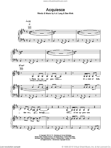Acquiesce
