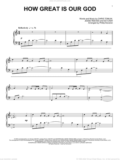 How Great Is Our God (arr. Phillip Keveren)
