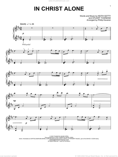 In Christ Alone (arr. Phillip Keveren)