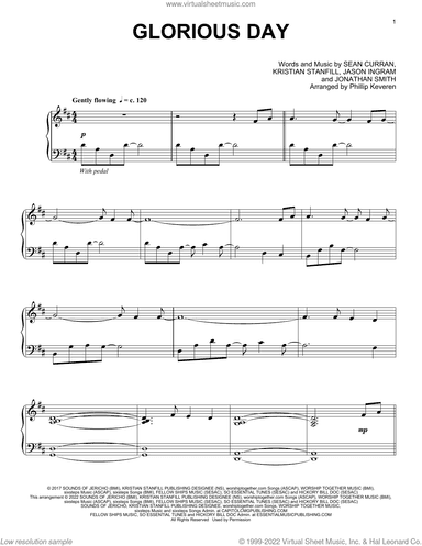 Glorious Day (arr. Phillip Keveren)