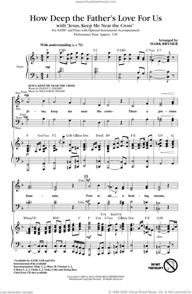 How Deep The Father's Love For Us (with "Jesus Keep Me Near The Cross")