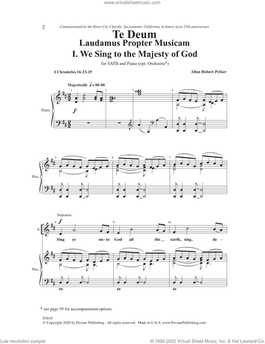 Te Deum Laudamus Propter Musicam