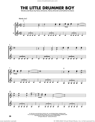 The Little Drummer Boy (arr. Mark Phillips)