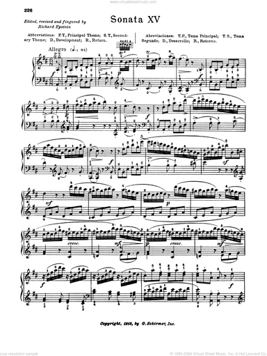 Sonata In D Major, K. 576