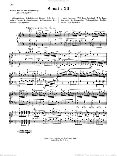 Sonata In D Major, K. 311