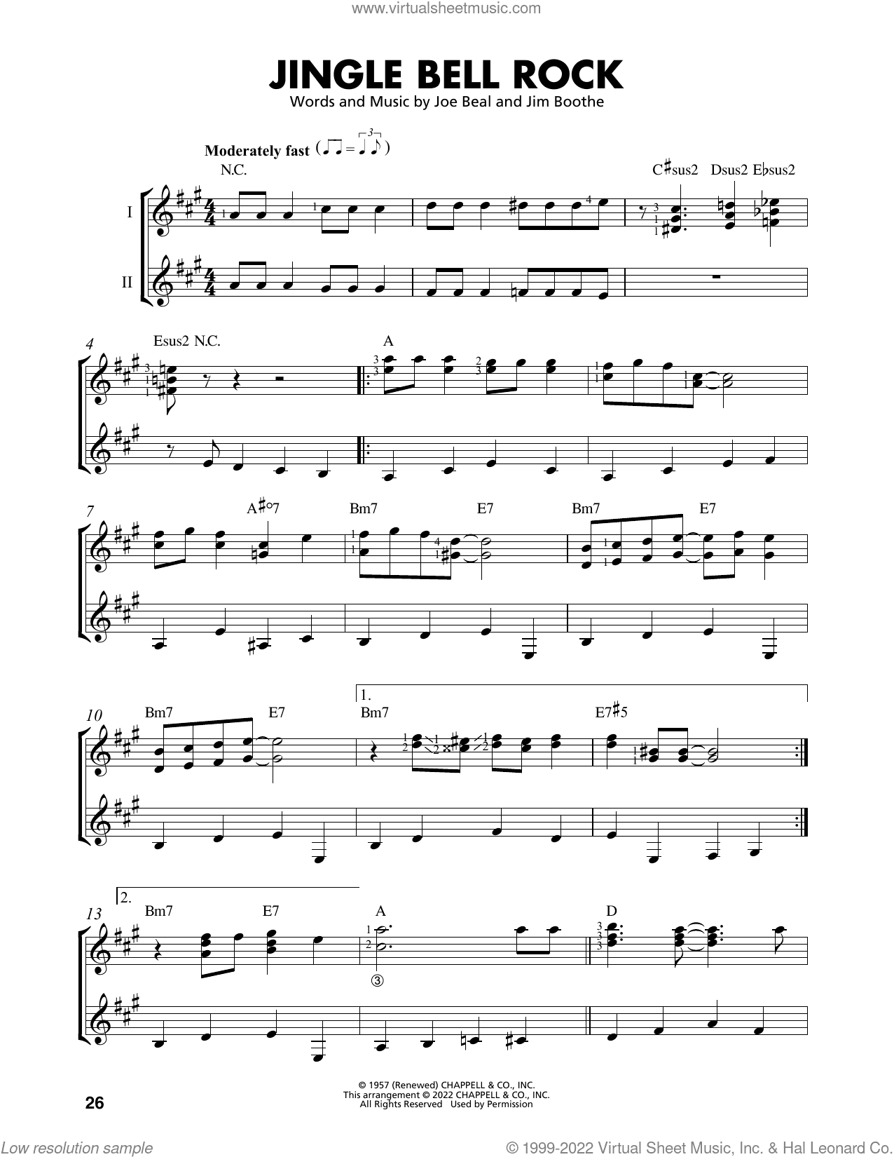 Jingle Bell Rock (arr. Mark Phillips)