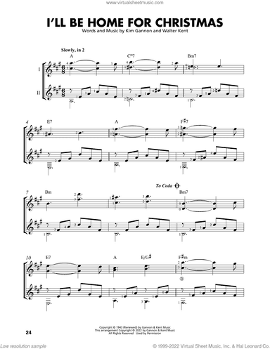 I'll Be Home For Christmas (arr. Mark Phillips)