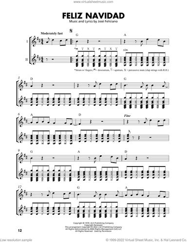 Feliz Navidad (arr. Mark Phillips)