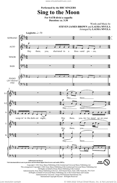Sing To The Moon (arr. Laura Mvula)
