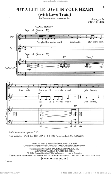 Put A Little Love In Your Heart (with Love Train)