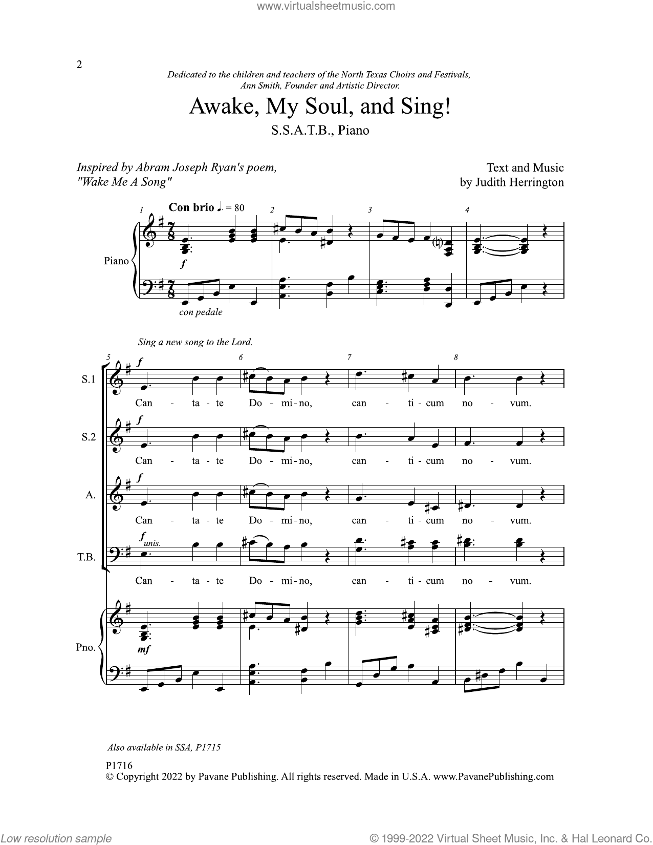 Awake, My Soul, and Sing!